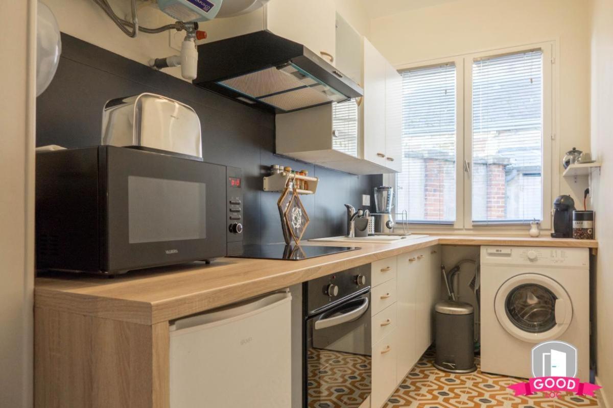 La Coquille D'Orleans Avec Sa Cour Apartment Bagian luar foto